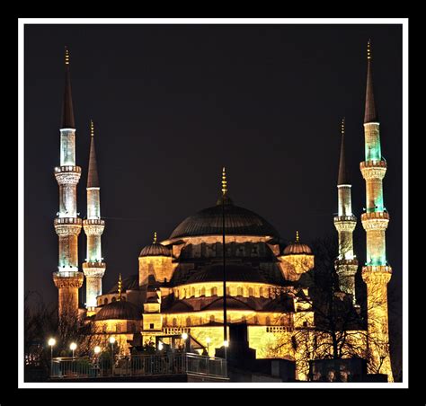 Blue Mosque Night | The beautiful Blue Mosque at night time.… | Colleen ...