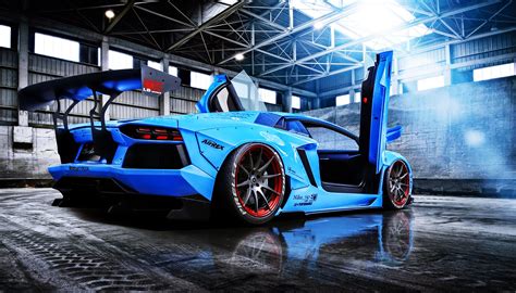 aventador, Beam, Blue, Cars, Doors, Lamborghini, Liberty, Lp720 4 ...