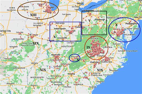 2020 cicada map - Entomology Today