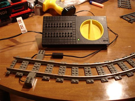 Make Plastic Lego Train Tracks Backwards Compatible with 9V and 12V Tracks