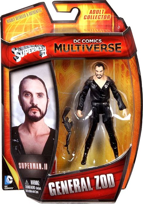 DC Superman DC Comics Multiverse General Zod 4 Action Figure Superman II Mattel Toys - ToyWiz