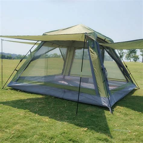 3 4 People Automatic Instant Pop Up wWaterproof Camping Hiking Tent waterproof Large Family ...