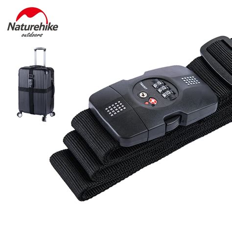 NatureHike Nylon Travel Suitcase Straps Luggage Strapping Belt packing belt Baggage TSA customs ...