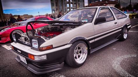 TOYOTA AE86 SPRINTER TRUENO Custom #スタンス - YouTube