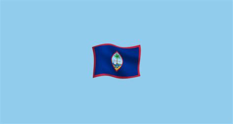 🇬🇺 Flag: Guam Emoji on Twitter Emoji Stickers 13.1