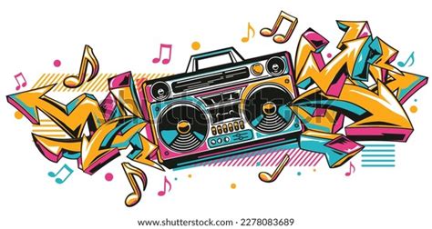 9,056 Boombox design 图片、库存照片和矢量图 | Shutterstock