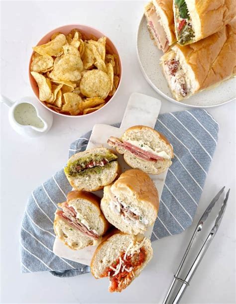 Potluck Sandwiches - Friendsgiving Food Ideas - Charisse Yu