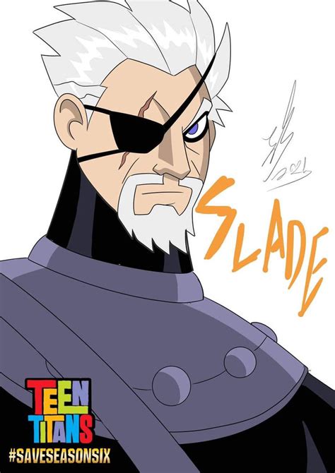 slade unmasked by Acewantstodraw on DeviantArt