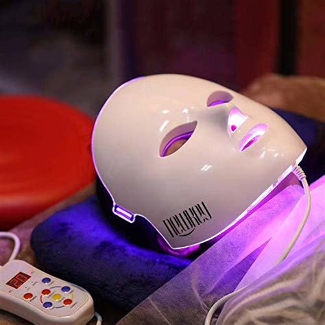 NEWKEY Led Face Mask Light Therapy NEWKEY 7 Led Light Therapy Facial ...