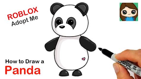 How To Draw A Panda Roblox Adopt Me Pet | Images and Photos finder