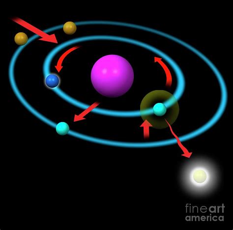 Photon Emission Photograph by Tim Brown/science Photo Library