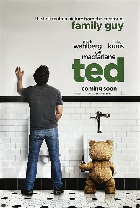 Amazon.com: Movie Poster TED 2 Sided ORIGINAL FINAL 27x40 SETH MCFARLINE MARK WAHLBERG: Posters ...