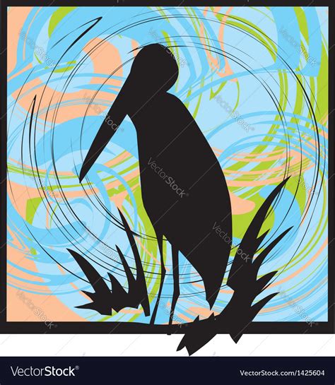 Pelican Silhouette Royalty Free Vector Image - VectorStock