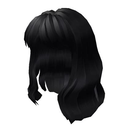 Layered Fringe - Roblox | Black hair roblox, Fairy hair, Fringe hairstyles