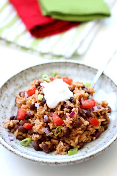 Easy Black Beans and Rice Pressure Cooker Recipe