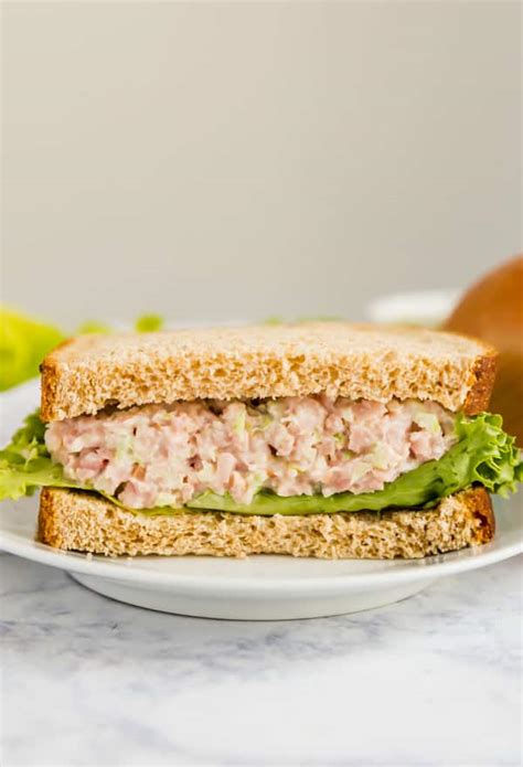 Mom's Favorite Ham Salad - an easy recipe to use leftover ham.