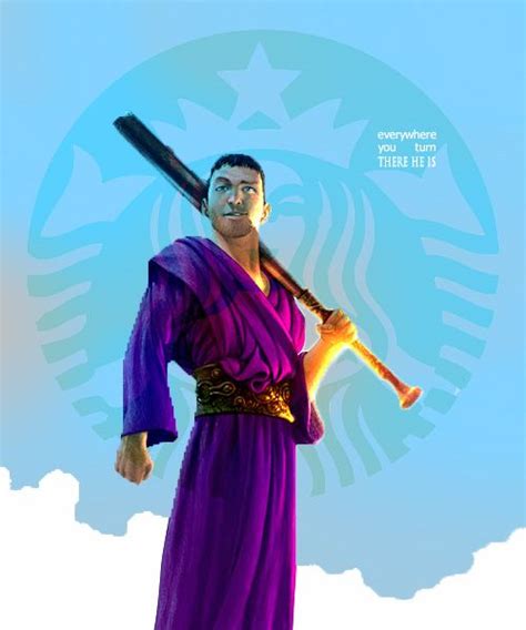 a man holding a baseball bat and wearing a purple robe with the ...