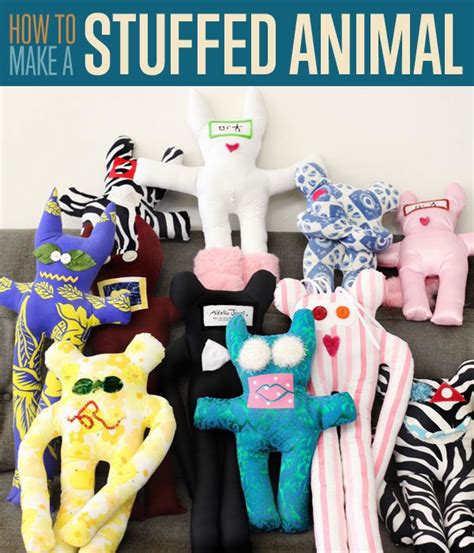 How To Make Homemade Stuffed Animals | Crafts For Kids