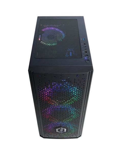 Cyberpower Blaze Gaming PC Bundle - Intel Core i5 12400F, RTX 4060, 16GB RAM, 1TB SSD with 23 ...