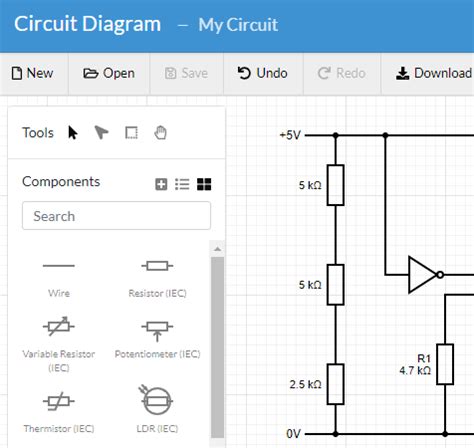 Circuit Diagram - A Circuit Diagram Maker