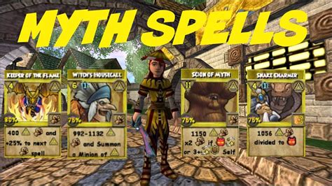 Myth Wizard101 Spells