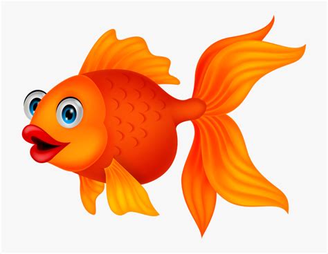 Gold Fish Cartoon ~ Fish Gold Cartoon Clipart Royalty Lineartestpilot Vector Illustration ...