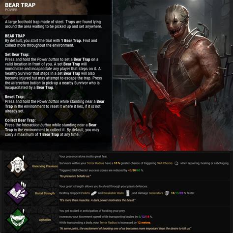 Fan Made Killer Concept; The Trapper : r/deadbydaylight