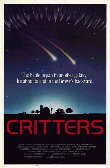 Critters movie poster - Horror Society