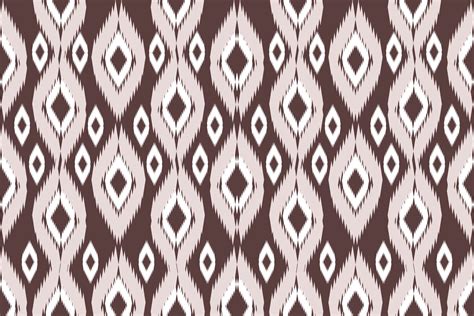 Ikat seamless fabric pattern 30759984 Vector Art at Vecteezy