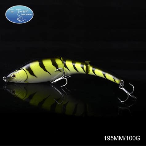 Snake Swimmer jointed lures swimbait fishing lures 195MM 100G-in Fishing Lures from Sports ...