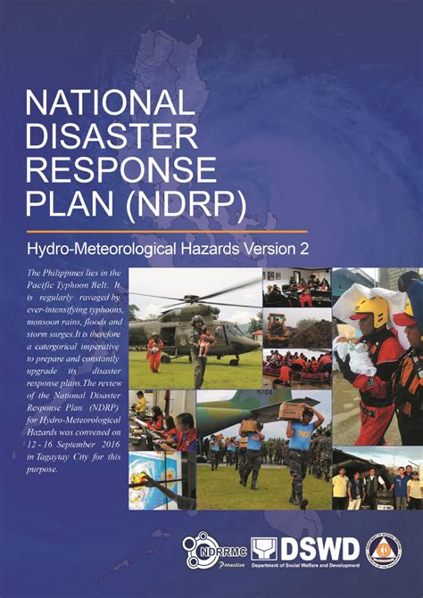 National Disaster Response Plan (NDRP) – Hydro-meteorological Hazards ...