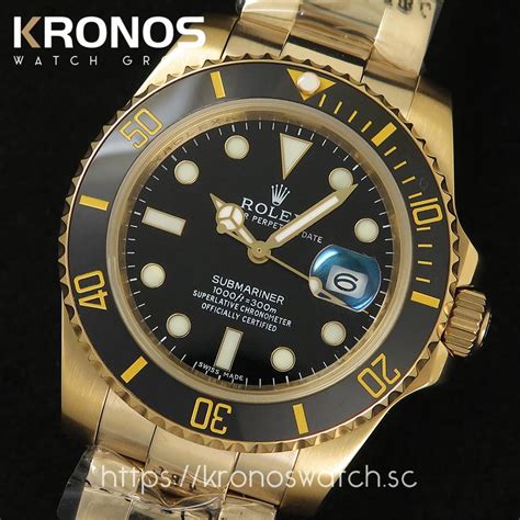 Rolex Submariner 18k Gold Black Dial Ceramic Bezel Review