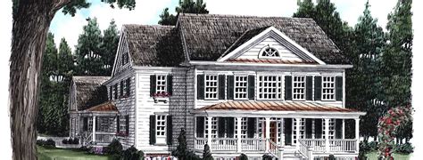 New England Colonial House Plans | Monster House Plans