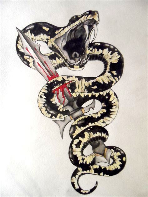 snake tattoo design by Zorah777 on DeviantArt