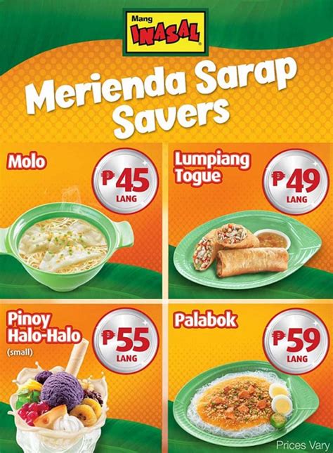 Discover Merienda Sarap Savers at Mang Inasal - COOK MAGAZINE