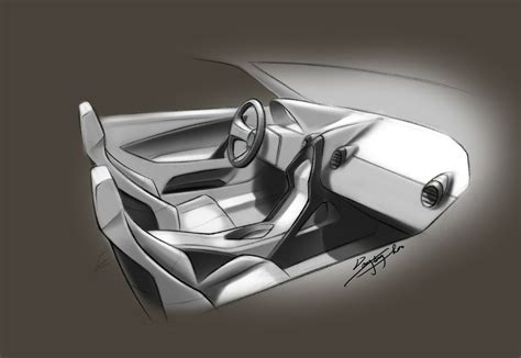 DONGSUNG_CHOI: sports car interior rendering