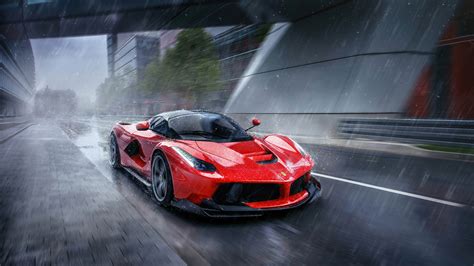 Car Ferrari LaFerrari Red Car Sport Car Supercar 4K HD Cars Wallpapers ...