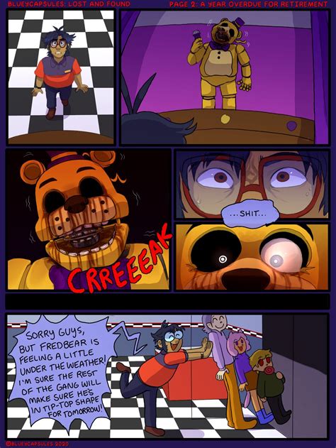 Bluey Capsules on Twitter | Fnaf funny, Fnaf comics, Anime fnaf