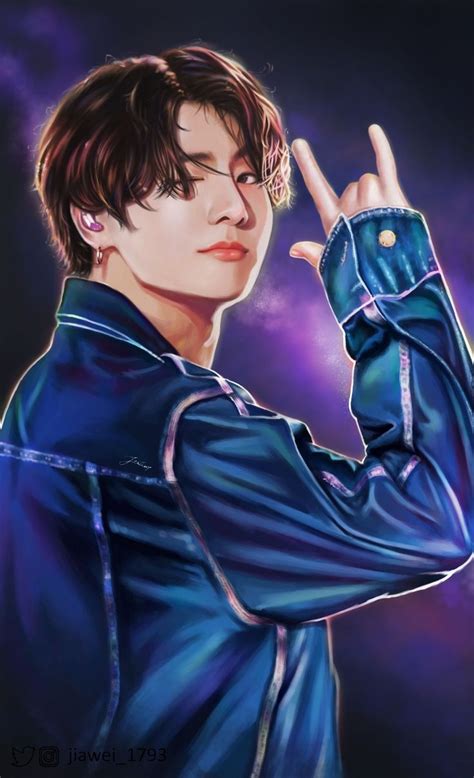 Jungkook Anime Bts Fanart Fanart Do Jungkook Bts Desenho Images And | The Best Porn Website