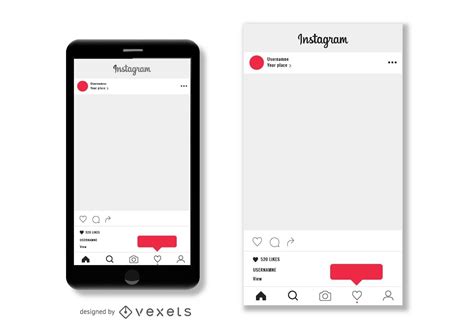 Instagram Message Template