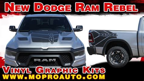 2019 2020 2021 2022 2023 Dodge Ram Rebel Side Decals, Ram, 42% OFF