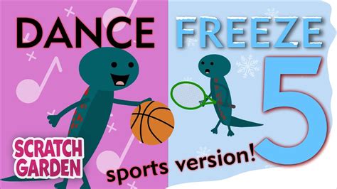 The Dance Freeze Song 5! | Sports Freeze Dance | Scratch Garden - YouTube