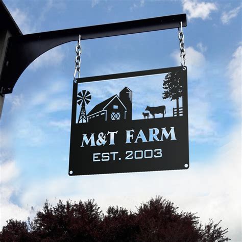 Custom Metal Sign Farmhouse Decor – myfunfarm