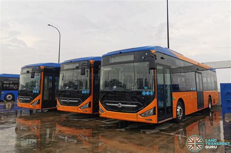 Zhongtong LCK6126EVG in Orange Livery awaiting delivery | Land ...