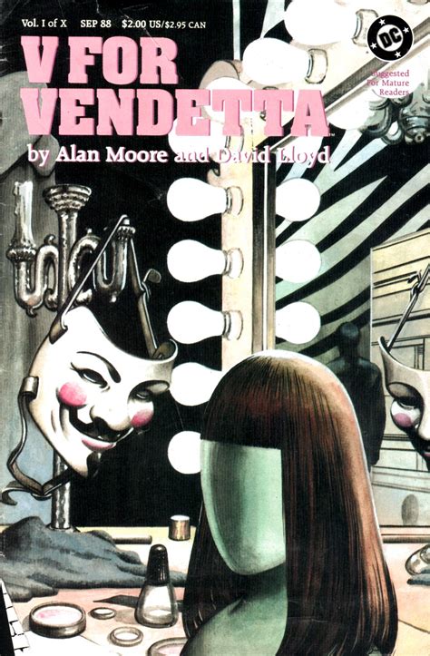 alchemical archives: Alan Moore: V For Vendetta (1988)