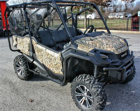 Custom Honda Pioneer 1000-5 Camo Wrap | Mossy Oak Treestand | Honda-Pro ...