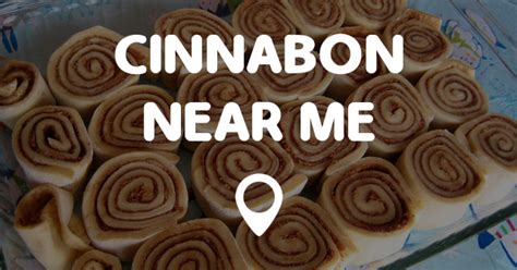 CINNABON NEAR ME - Points Near Me