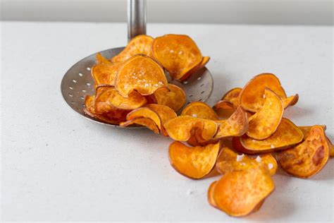 Healthy Homemade Sweet Potato Chips Recipe