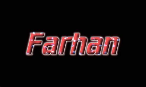 Farhan Logo | Free Name Design Tool from Flaming Text