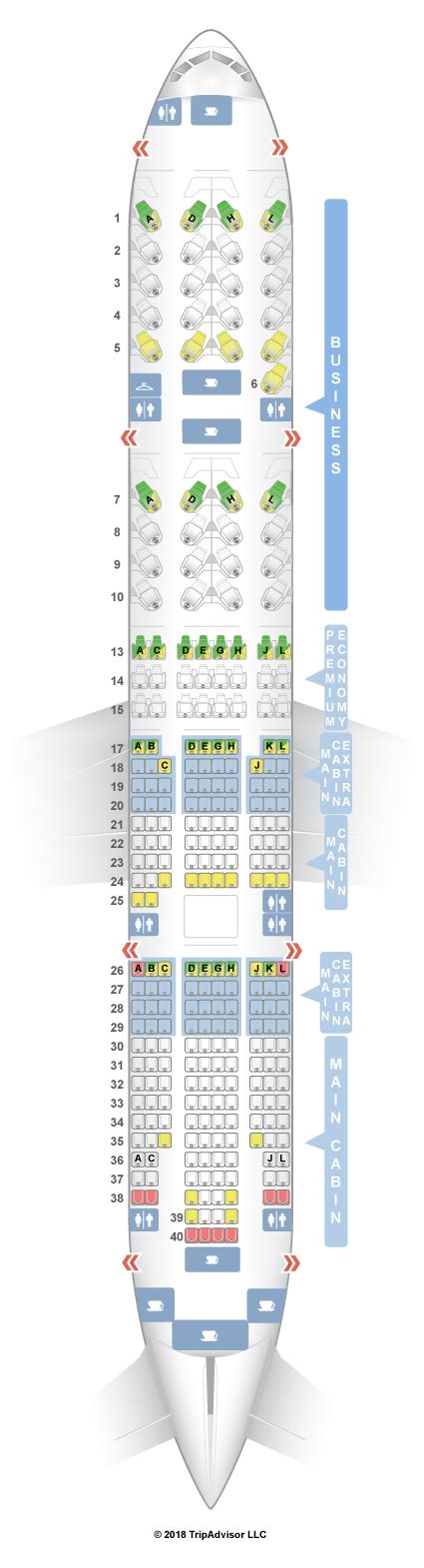 Boeing 777 200 Seating Chart | Hot Sex Picture